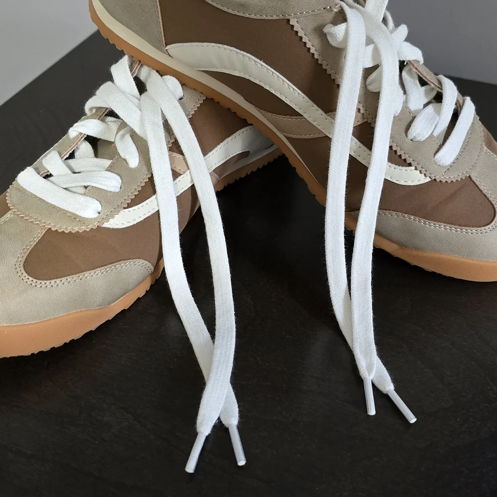 (Call It Spring) Beige and White Sneakers ( Brand NEW) - Picture 8 of 10